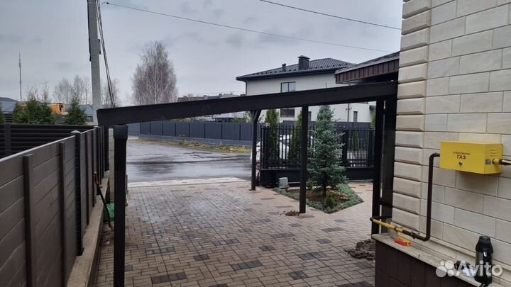 Навесы односкатные от производителя