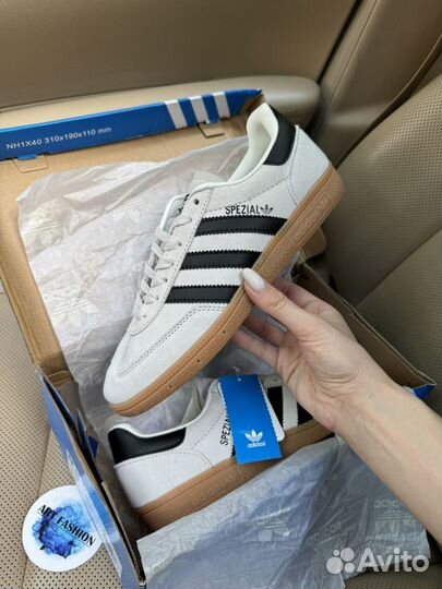 Кеды Adidas Handball Spezial white/black