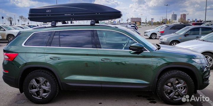 Автобокс на крышу бу аренда