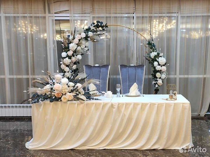 Бюджетное оформление свадьбы, декор, цветы