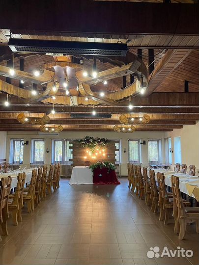 Оформление зала для свадьбы