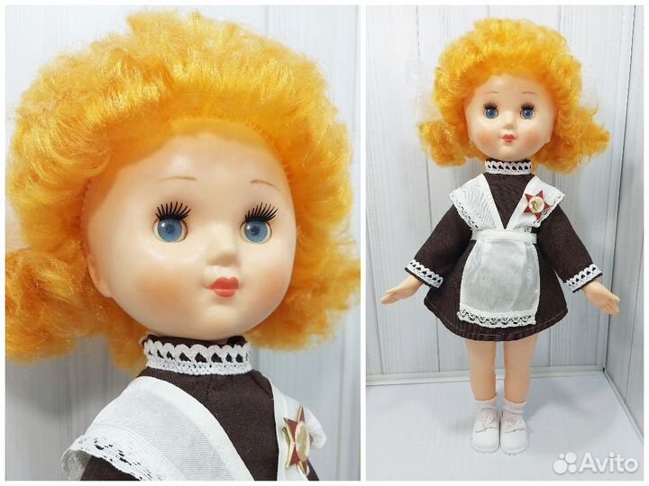 Кукла СССР Оля Минск школьница