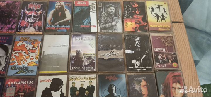 Кассеты лицензионные (Русская рок-музыка)