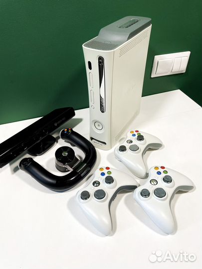 Xbox 360 freeboot, руль, kinect