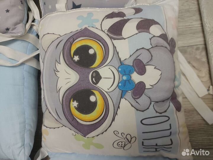 Подушка-позиционер бортики в кроватку