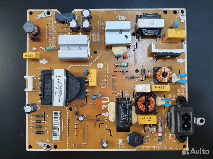 Main-плата EAX67872805(1.1) от тв LG 43UK6300PLB