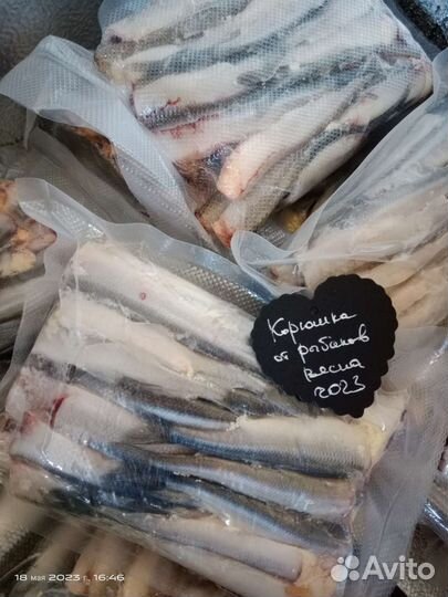 Корюшка С/М в вакуумной упаковке/ улов весна 2023