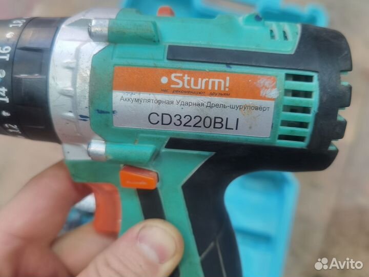 Дреля-шуруповерт sturm 3220