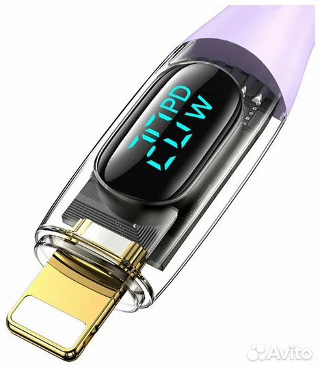 Кабель usams US-SJ588 Type-C - Lightning