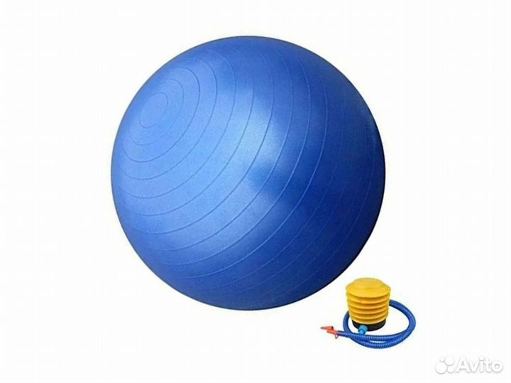 Мяч гимнастический фитбол с насосом 65 cм