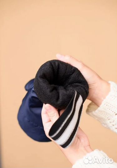 Варежки на флисе