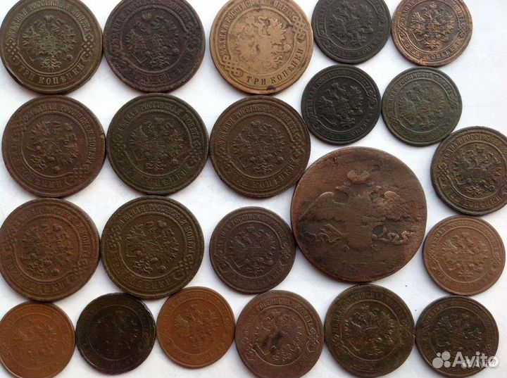 Медные царские монеты