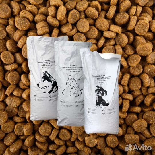 Сухой корм Променад супер-премиум класса для собак