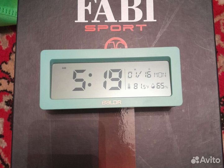 Часы настольные с метеостанцией Balbr