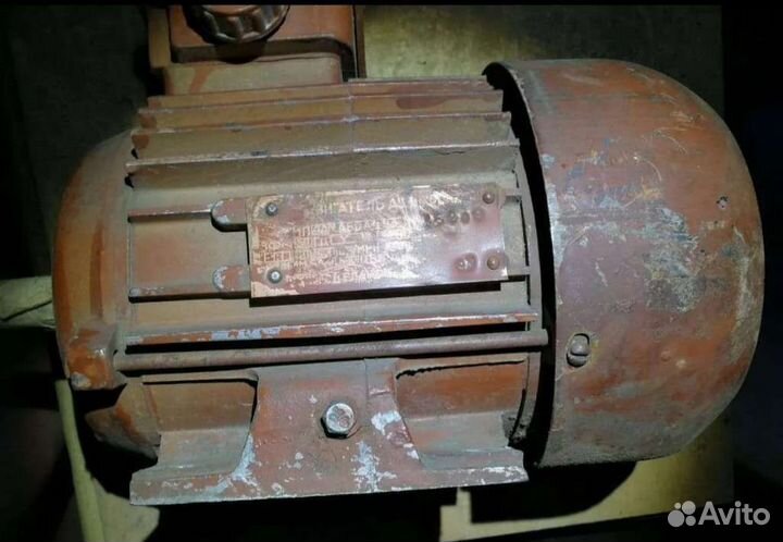 Электродвигатель. Сделано в СССР