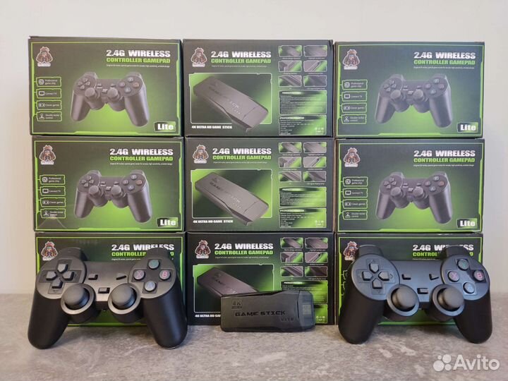 Игровая приставка Game Stick игры Sega, Dendy, PS1