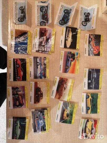 Вкладыши от жвачек bombibom