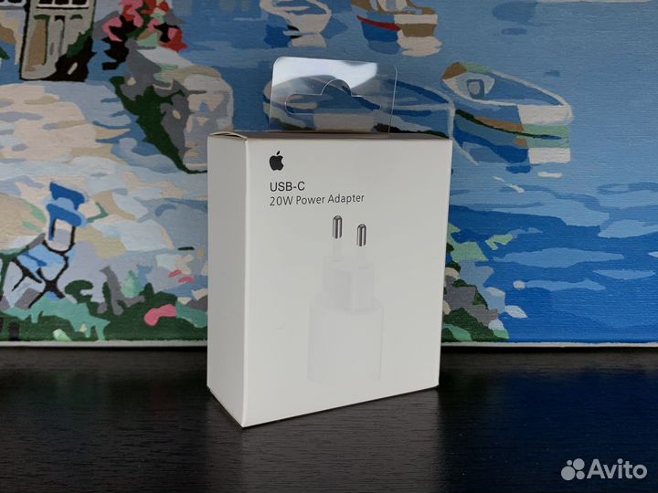 Блок питания apple 20w 1:1 оригинал