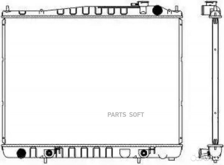 Радиатор охлаждения Ниссан Патфайндер 97