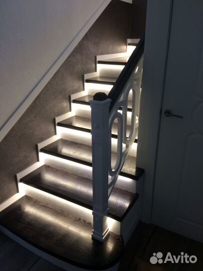 Лестница из массива