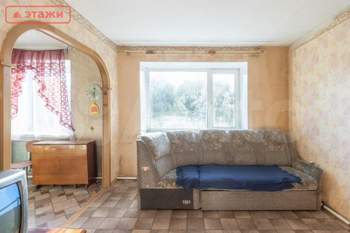 3-к. квартира, 53,4 м², 1/2 эт.