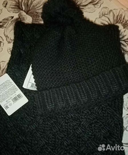 Новые шапка и шарф