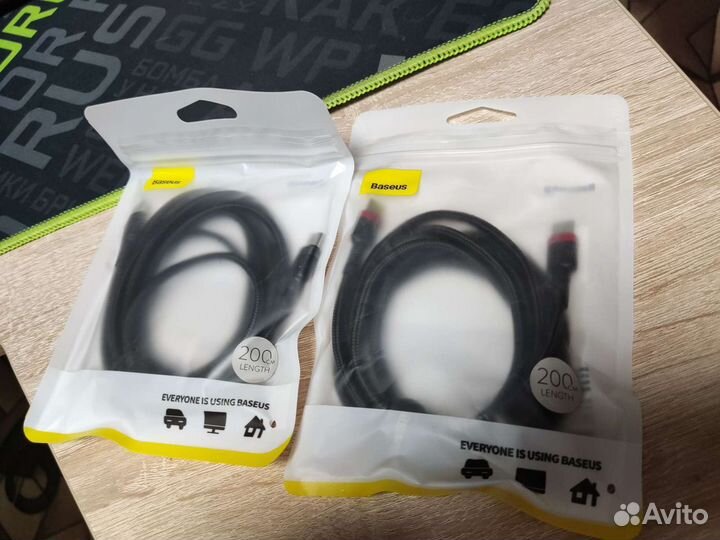 Кабель baseus TypeC-to-TypeC 100w Type-C