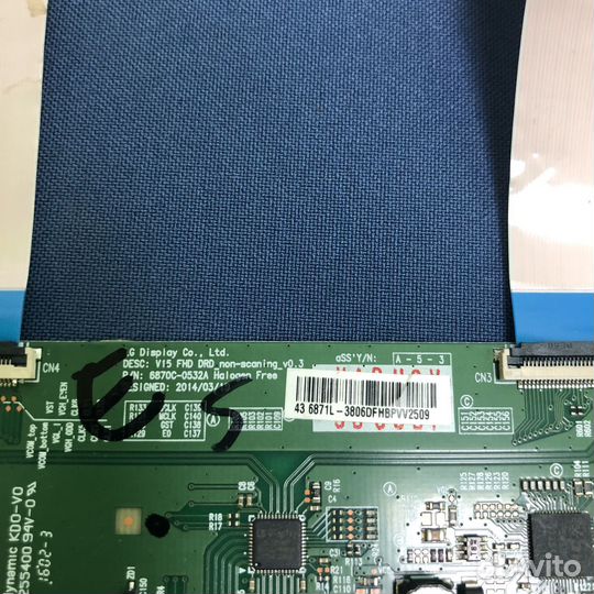 Продам Т-кон для тв LG 43LH541V-ZD
