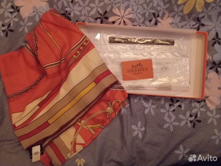 Шарф hermes