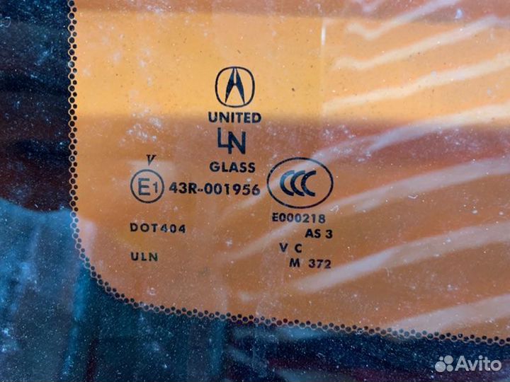 Стекло люка Acura Mdx YD2 3.7 2010