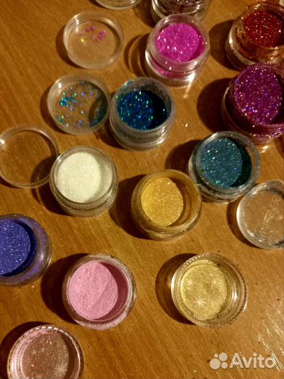 Блёстки для дизайна ногтей
