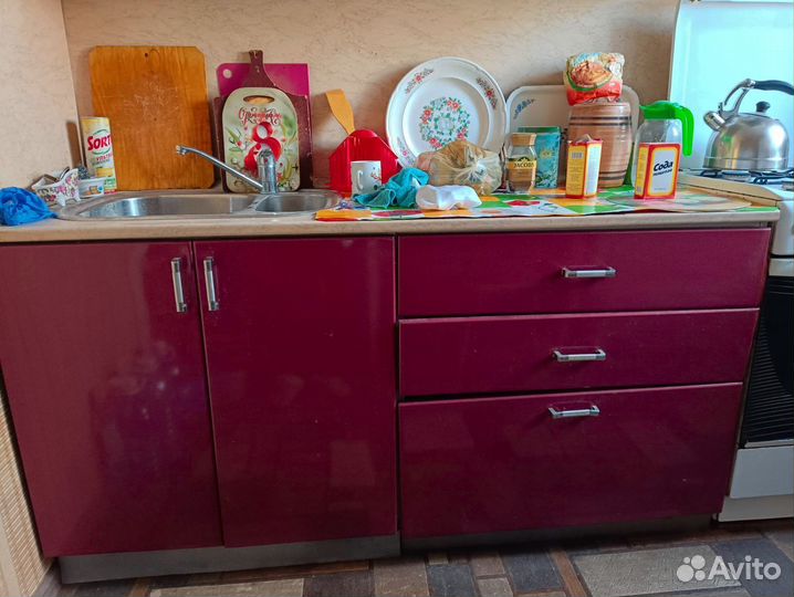 Кухонный гарнитур бу с вытяжкой