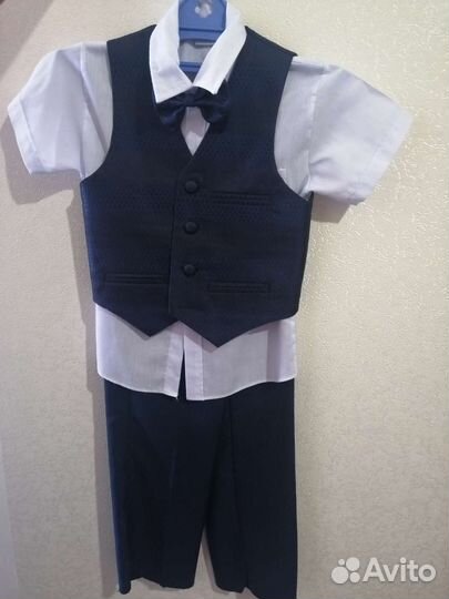 Школьный костюм для мальчика р 104 110