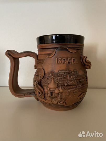 Кружка пивная 0,5 керамическая Izrael