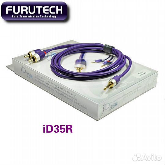 Furutech ID35R ADL кабель 2RCA-Jack 3.5 120 см
