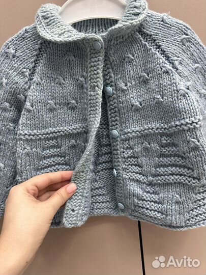Кардиган для девочки 86 92