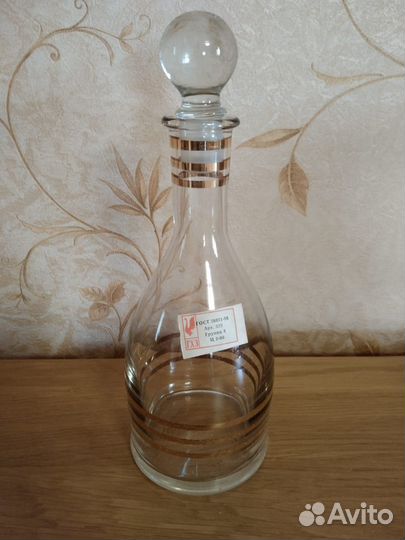 Графин стекло СССР