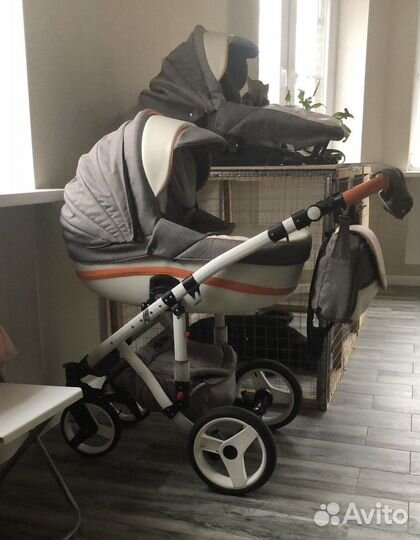 Коляска 2 в 1 bebe mobile