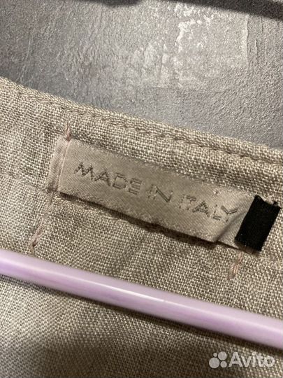 Курточка лен Италия 46 р женская