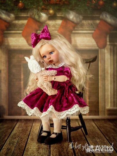 Платье для кукол Паола Рейна, Блайз