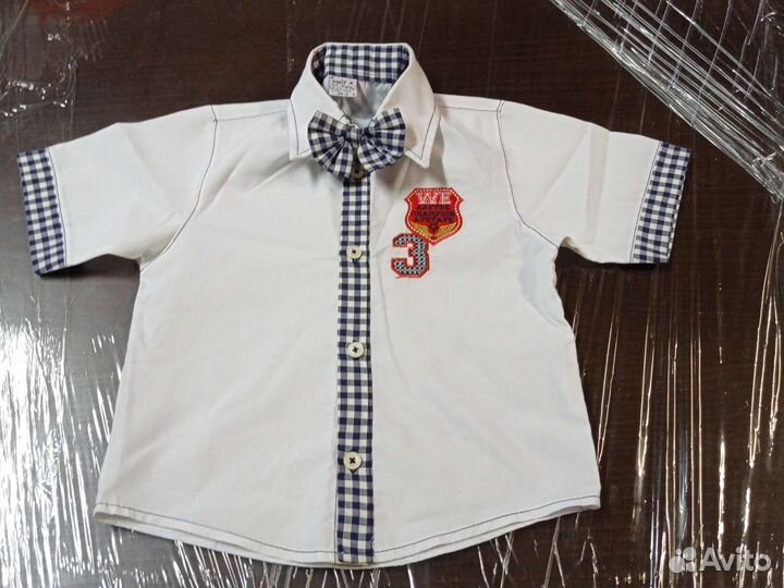 Рубашка для мальчика 98