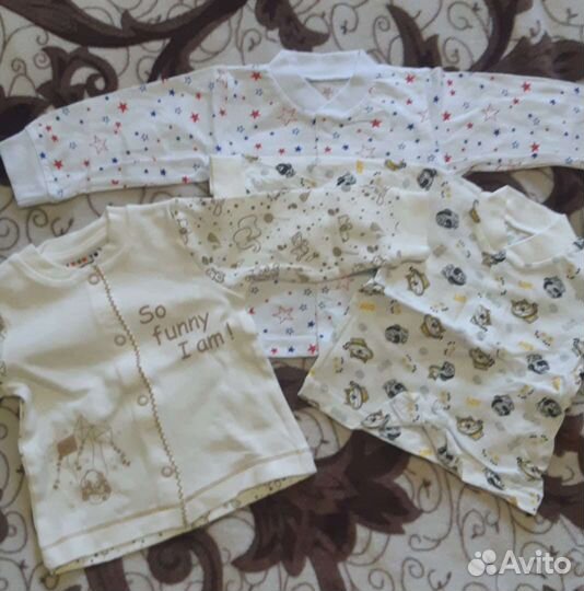Детская одежда для новорожденных пакетом