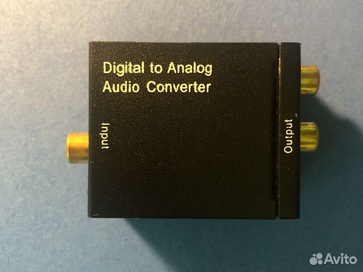 Конвертер аудио Toslink / coaxial / RCA