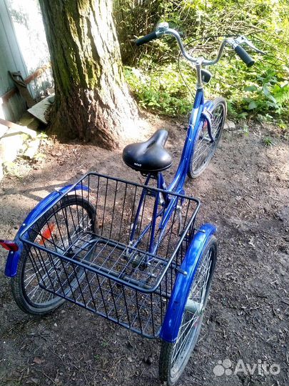 Велосипед трехколесный для взрослых