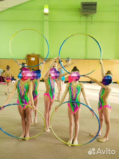 Групповые купальники для гимнастики Натальи Дзюба