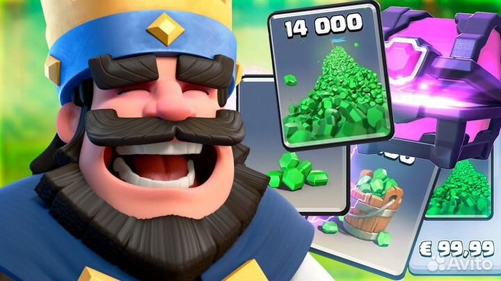 Clash Royale (Royal Pass/ пас гемы )
