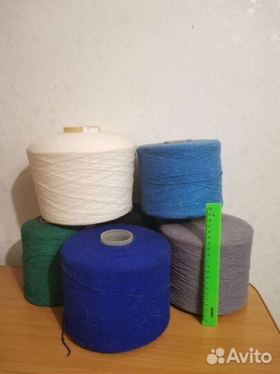 Бобинная пряжа для вязания