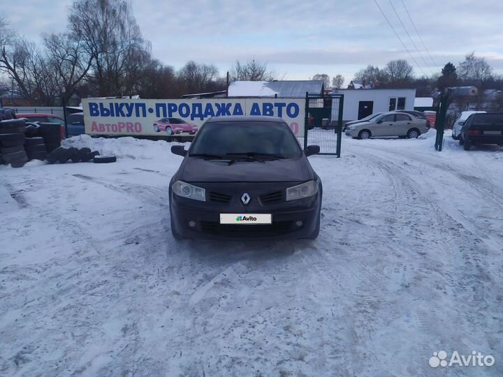 Renault Megane 1.6 AT, 2008, 242 000 км