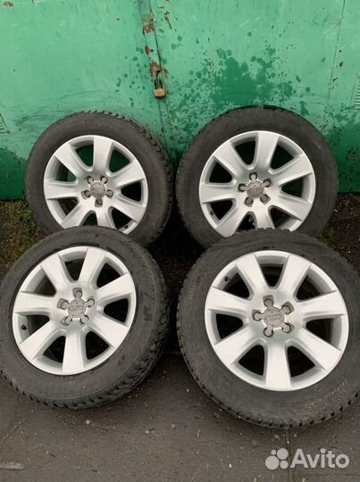 Зимние колеса Audi A8 D4 Nokian 235 55 r18