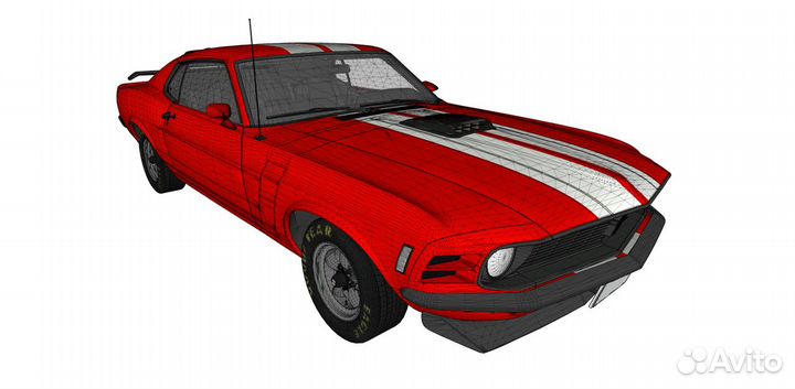 Деталь для печати на 3D принтере и чпу станке